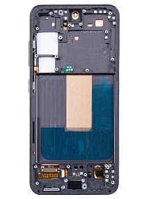 Дисплей для телефона Samsung S911B (S23) модуль Черный - (OLED) (Full Size)