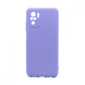 Силиконовый чехол Xiaomi Redmi Note 10/10S New Era сиреневый