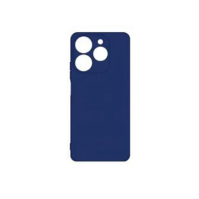 Силиконовый чехол Tecno Spark 10 Pro DF синий