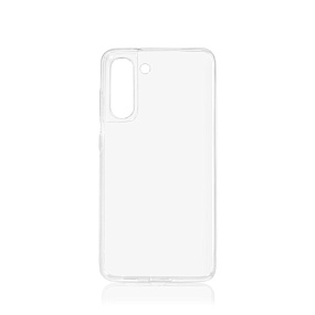 Силиконовый чехол для Samsung Galaxy S21 FE прозрачный